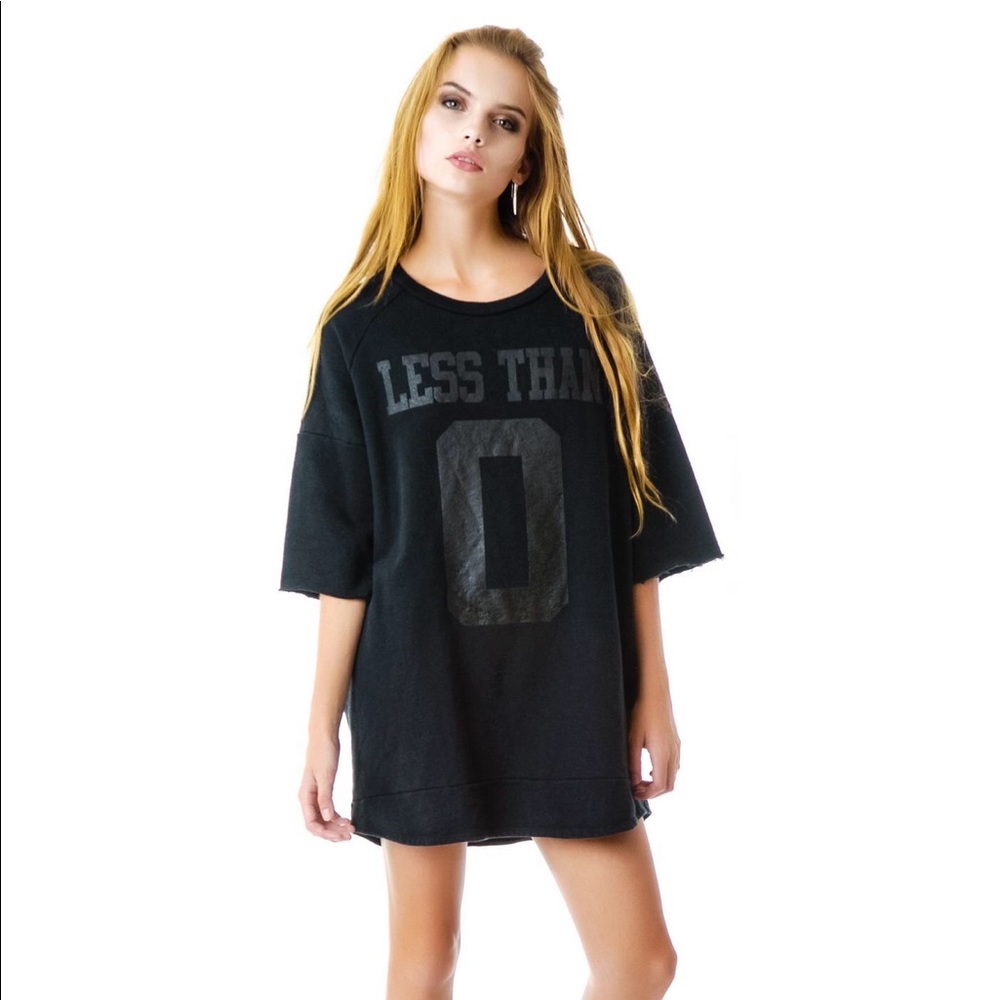 UNIF Black Graphic Short Sleeve Tee